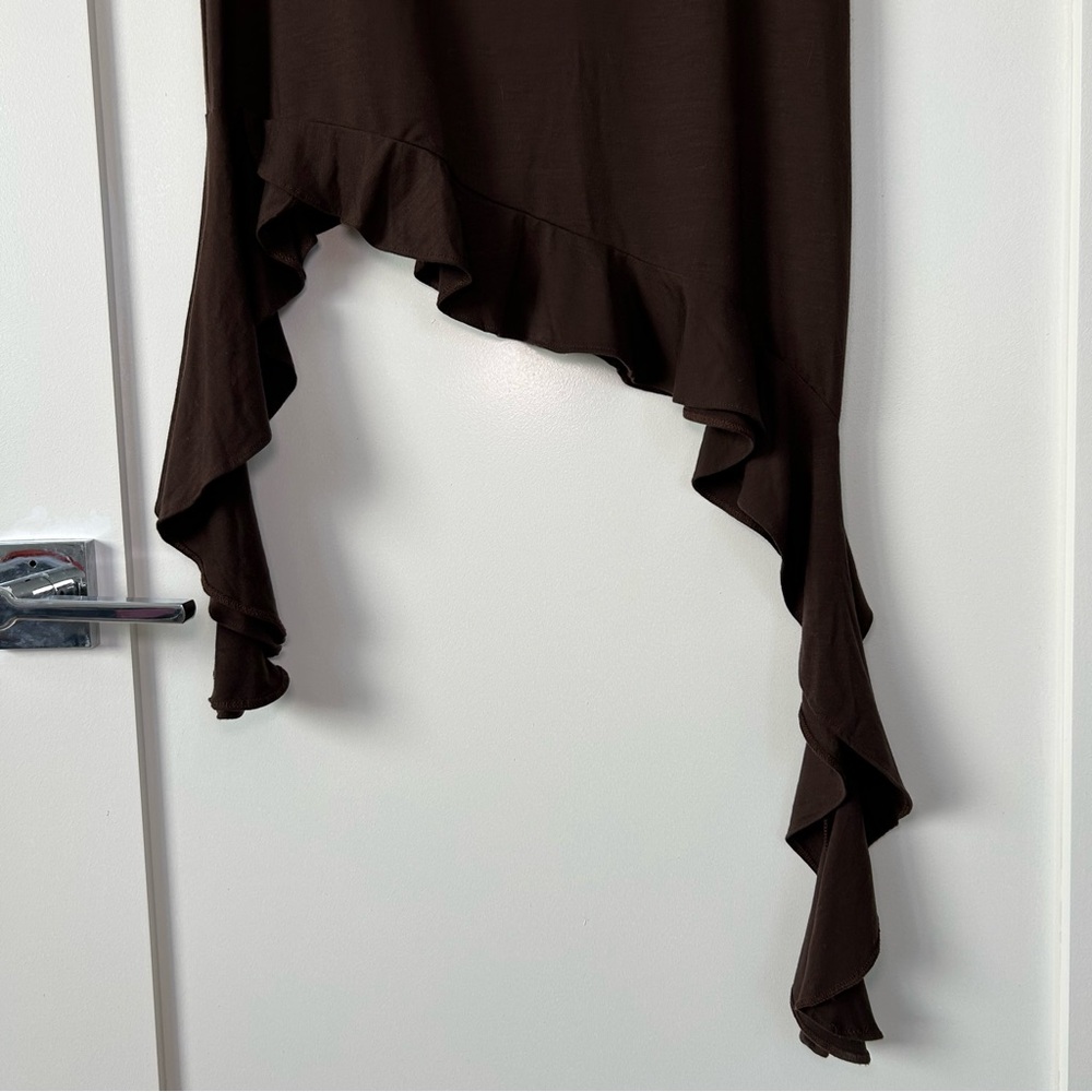 Reformation Quinley Knit Dress Brown Size Small - Picture 10 of 10